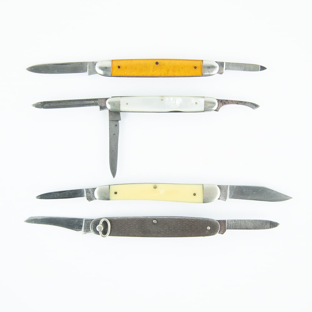 4 Vintage Henckels Pocket/Pen Knives (1 of 3)