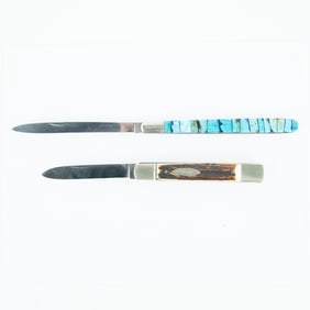 2 Large 1-Blade Solingen Folders