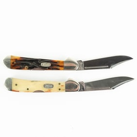 2 Case XX 61749L Mini Copperlock Knives (1999)