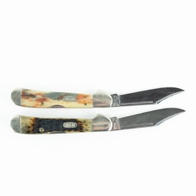 2 Case XX 61749L Mini Copperlock Knives (1999)