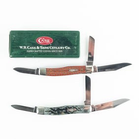 2 Case XX 63032 Stockman Knives (2000s)