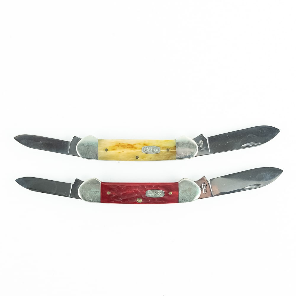 2 Case XX 62131 Canoe Knives (1990s) (1 of 7)