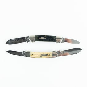 2 Case XX 62131 Canoe Knives (1990s)
