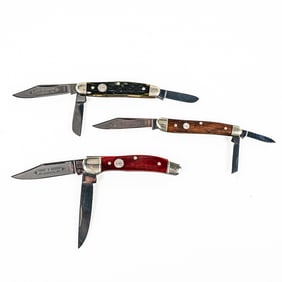3 Boker Solingen Pocket Knives