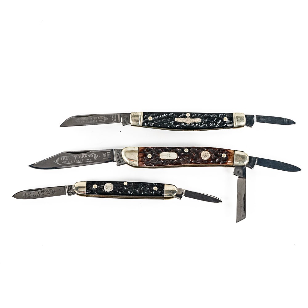 3 Boker Solingen Pocket Knives (1 of 14)