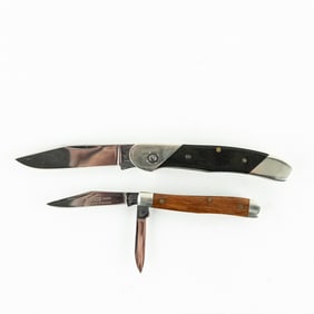 Queen Cutlery Co. #410B and #4220 Pocket Knives
