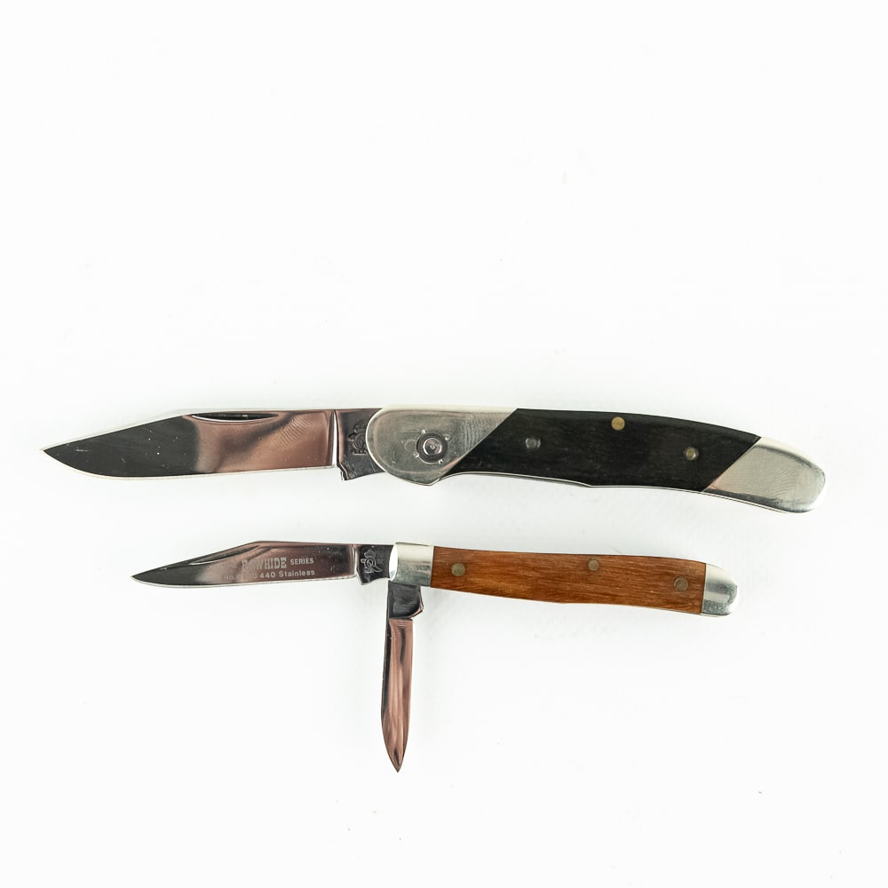 Queen Cutlery Co. #410B and #4220 Pocket Knives (1 of 4)