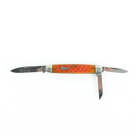 Schatt and Morgan Orange Bone Whittler Knife
