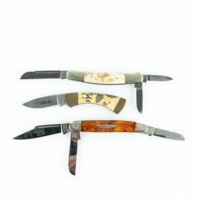 3 Parker Cutlery Pocket Knives