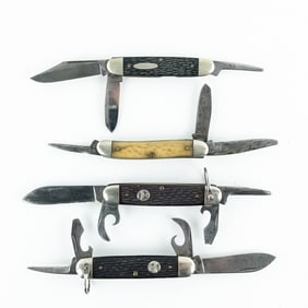 4 Ulster Cutlery USA Pocket Knives