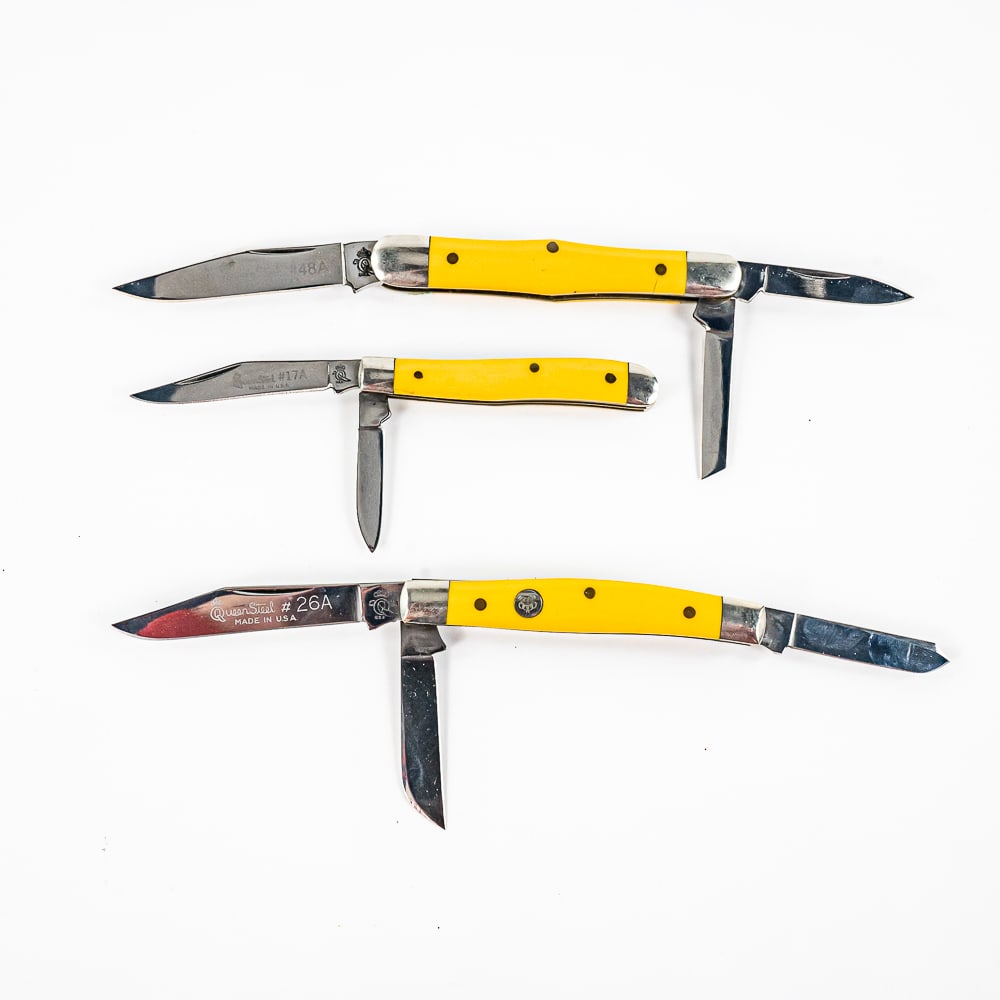 Queen Steel #17A,#26A, 0A Knives (1 of 19)