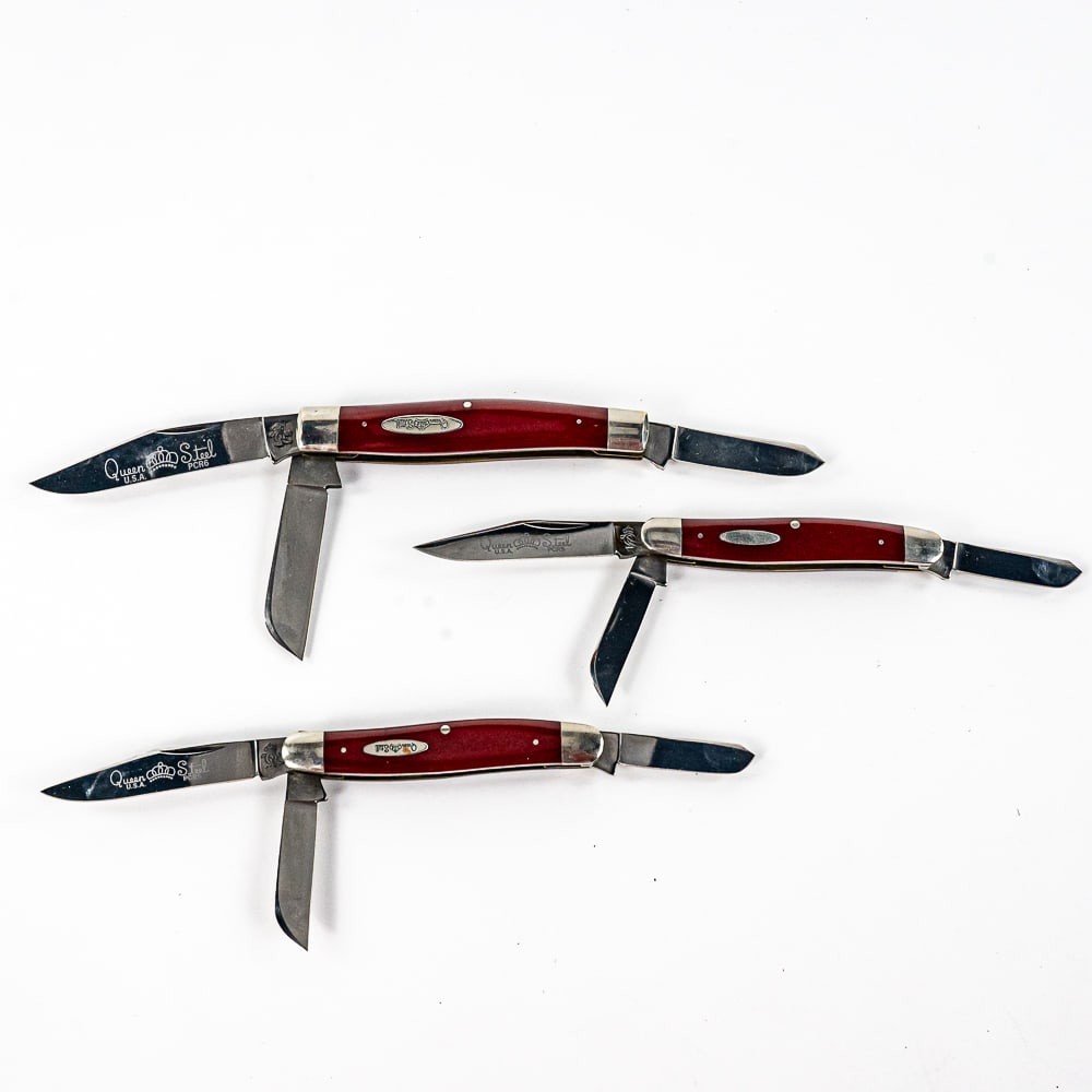 3 Queen Steel PCR Knives (1 of 20)