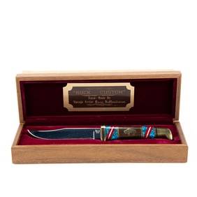 Buck 102 David Yellowhorse Hand-Made Knife