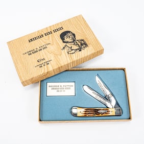 Case XX American Heros 5254 Gen. Patton Knife w/bx