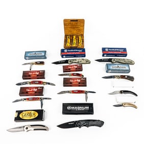 15 Assorted New Pocket Knives