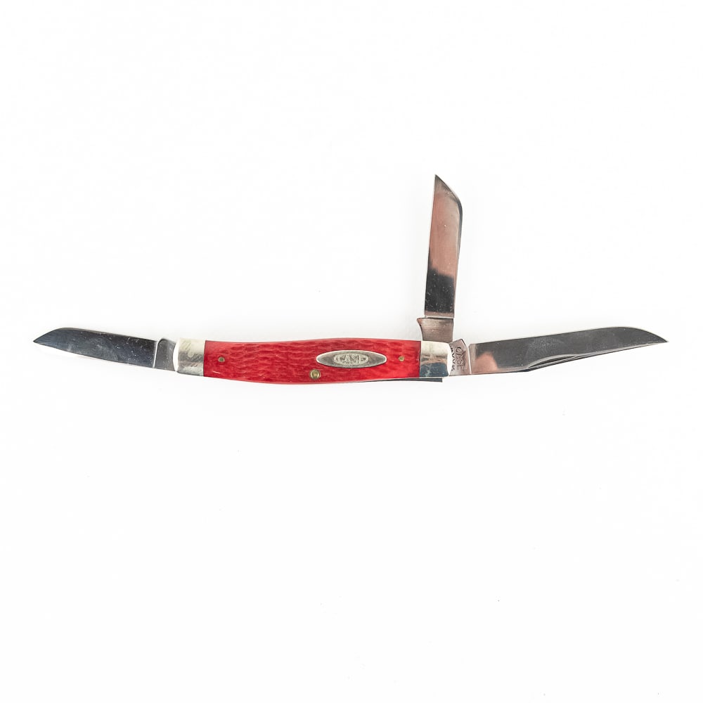 Case XX 530093 Stockman (1993): 1 Case XX USA Model 530093 Stockman knife. Limited production 1 of 250 made in 1993. Limited production knife is like new with only minor storage wear on bolsters. Very nice high quality US made knife