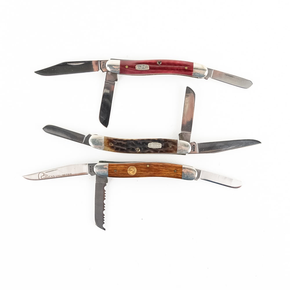 2 Case XX 6347 Stockman Knives (1990s) (1 of 13)