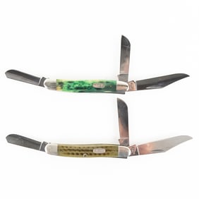 2 Case XX 6347SS Knives (1990s)