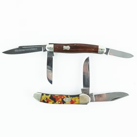 Buck Creek Copperhead & Edge Stockman Folders