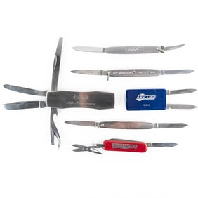 6 Advertising Souvenir Knives