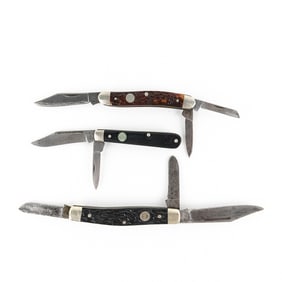 3 Vintage BOKER Folders