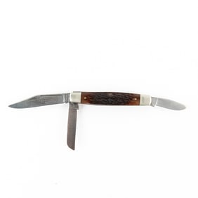 Vintage Schrade Wostenholm 3 Blade Pocket Knife