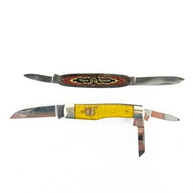2 Fighting Rooster Solingen Pocket Knives
