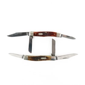 2 Case XX USA 63032 Stockman Knives  (2000s)