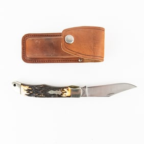 Vintage Schrade+ USA 127UH Folding Knife