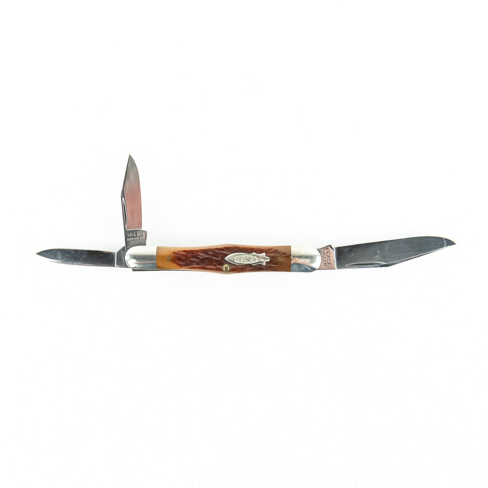 Case XX 63083 Whittler 1/182 (1994): 1 Case XX USA Model 63083 Whittler knife. Limited production 1 of 164 made in 1994. Limited production knife is like new with only minor storage wear on bolsters. Very nice high quality US made knife