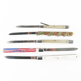 5 Vintage Melon Tester Knives