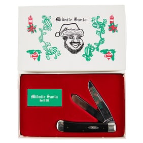 Case XX Midnite Santa Folding Knife (1981)