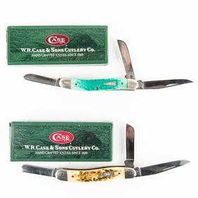 2 Case XX 6318 Stockman Knives (2006)