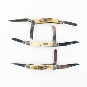 2 Case XX 6318 SS Stockman Knives (2000s)