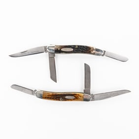 2 CASE XX USA , Stockman, Pat. #6318 HP SSP