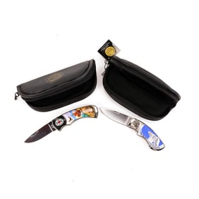 2 Franklin Mint Collector Knives