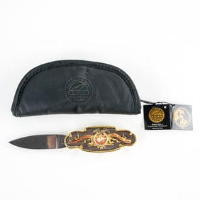 Franklin Mint Miller Brewing Company Knife