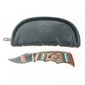Franklin Mint Collector Spirit of Snake Knife