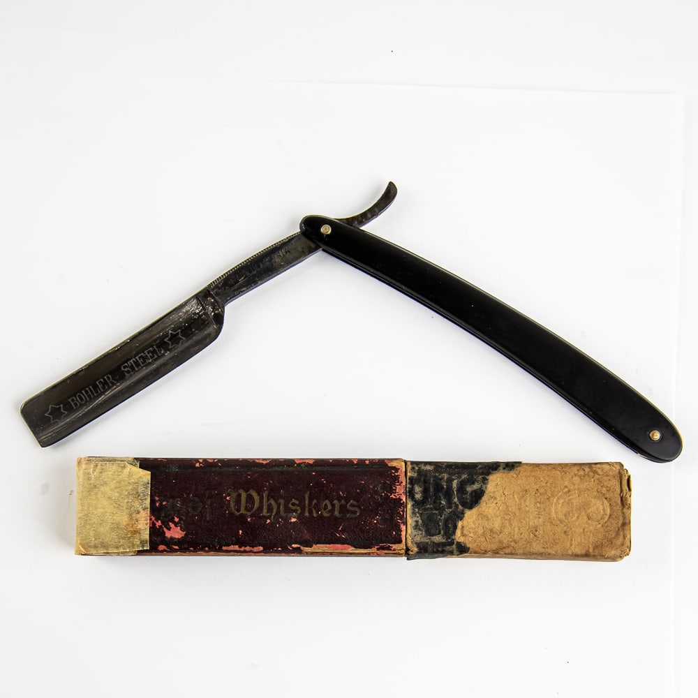 Bohler Steel Straight Razor w/ Unorig. Box (1 of 5)