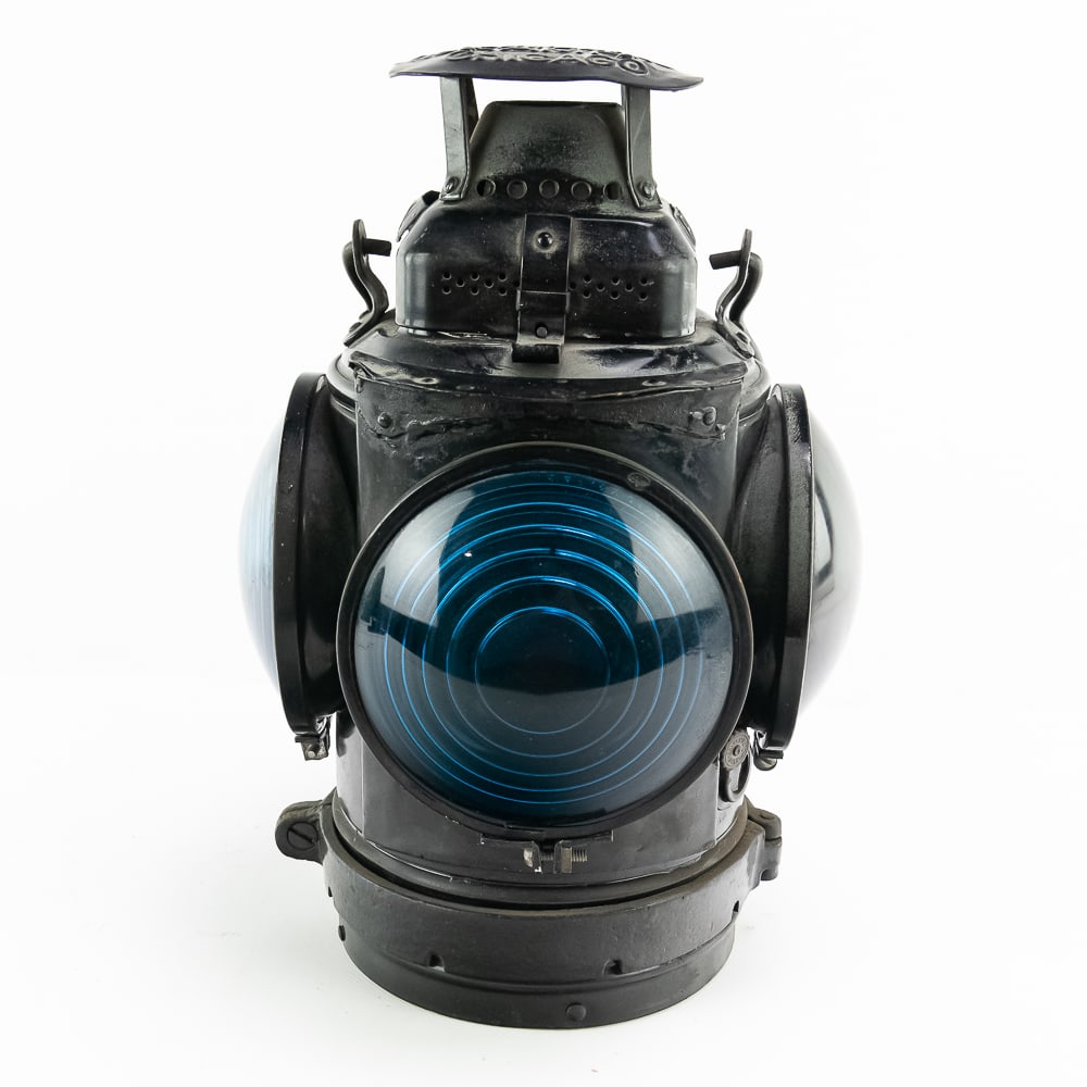 Antique Adlake On Sweating Railroad Switch Lamp (1 of 11)