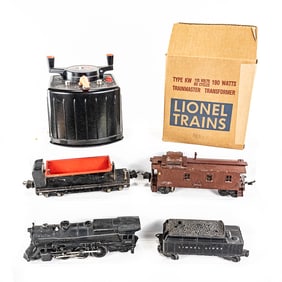 Lionel 675 Engine w 6466T Tender KW Transformer ++