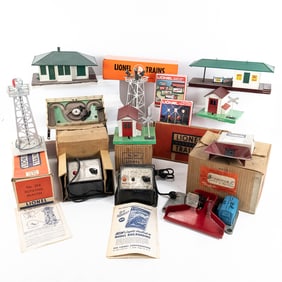 Lionel Trestle Trainmaster Auto Gate Beacon Tower+