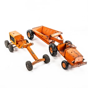 50s Doepke Pioneer Earth Mover Structo Road Grader