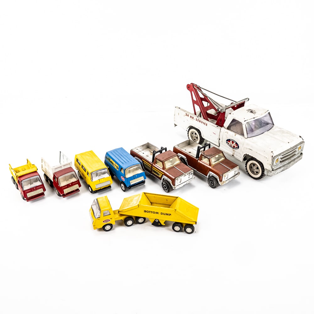 1967 TONKA Wrecker Tow Truck & 70s Trucks Vans + (1 of 14)