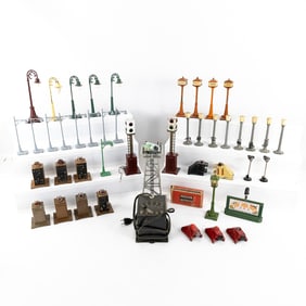 Lionel No. 91 Circuit Breakers Light Poles Signal+