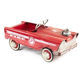 60s Murray Fire Chief Pedal Car