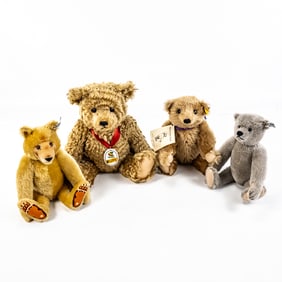 15" Steiff Vedes 12" Margaret Steiff Mr Cinnamon +