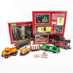 LGB The BIG Train Set 21401 w Box & More