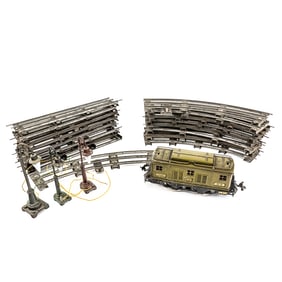 Lionel No. 8 Electric Locomotive & Standard Track