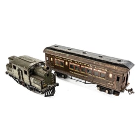 Ives Railway Electric Locomotive 3253 & Washington